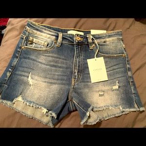 High rise shorts NWT